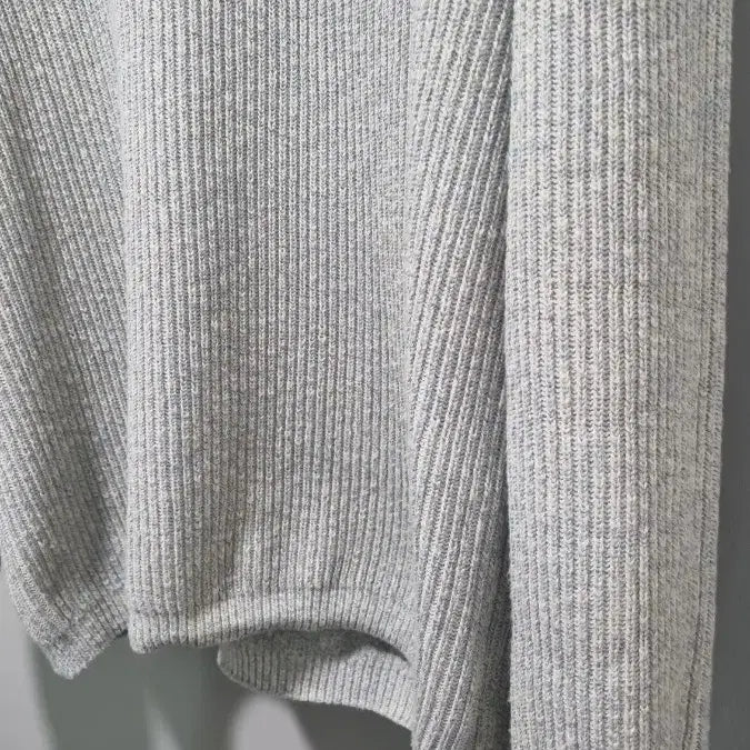 [BUNJANG] JILLSTUART NEW YORK Drop Shoulder Two-Tone Round Neck Knit Sweater / 질스튜어트뉴욕/ 드롭숄더 투톤 라운드넥 니트/ S size
