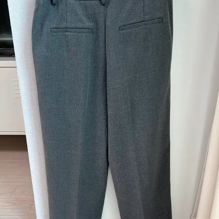 [BUNJANG] COUPS Gray Wide Slacks (Size 54/55) / COUPS 회색 와이드 슬랙스 54(55)