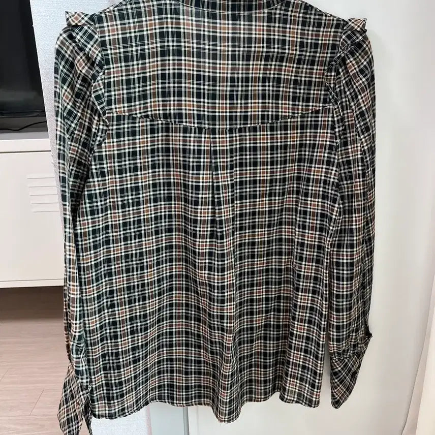 [BUNJANG] KEITH Check Blouse Shirt / KEITH 체크 블라우스 셔츠