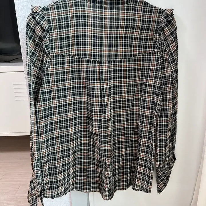 [BUNJANG] KEITH Check Blouse Shirt / KEITH 체크 블라우스 셔츠