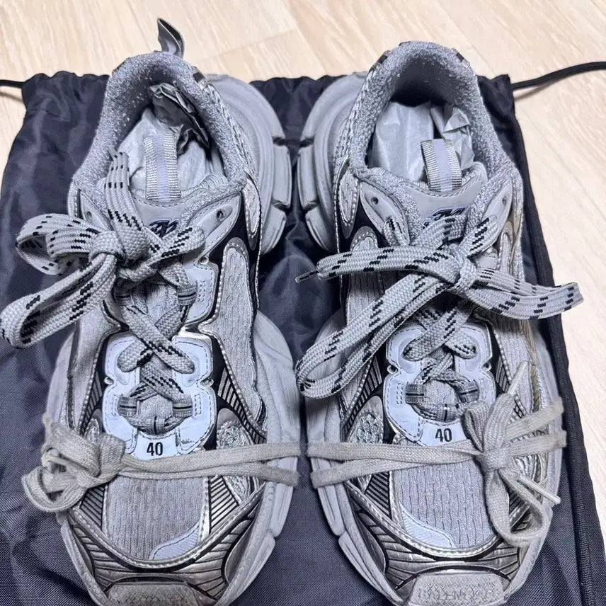 [BUNJANG] Balenciaga 3XL Gray Sneakers / 발렌시아가 3xl 40사이즈 그레이컬러 판매 합니다.