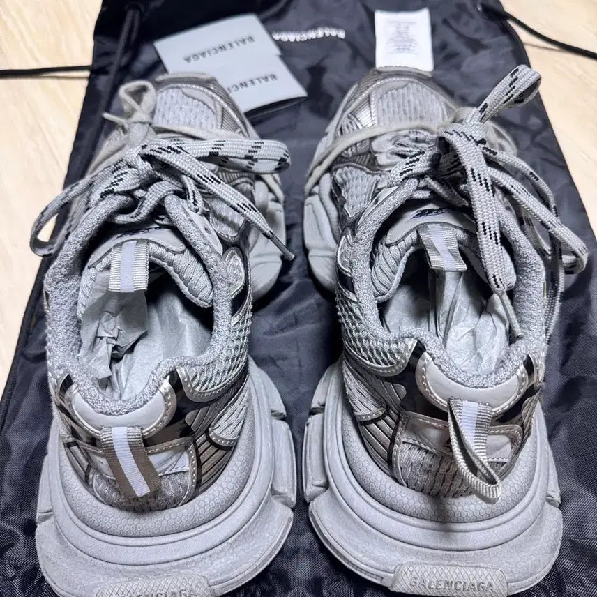 [BUNJANG] Balenciaga 3XL Gray Sneakers / 발렌시아가 3xl 40사이즈 그레이컬러 판매 합니다.