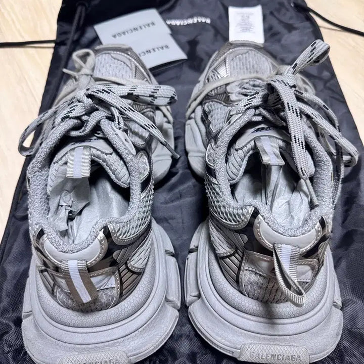 [BUNJANG] Balenciaga 3XL Gray Sneakers / 발렌시아가 3xl 40사이즈 그레이컬러 판매 합니다.