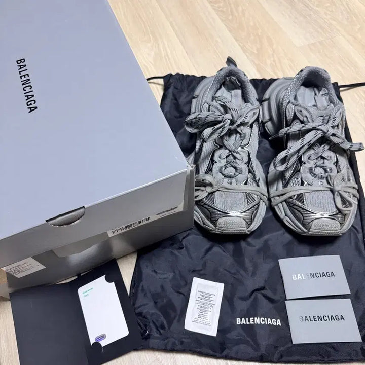 [BUNJANG] Balenciaga 3XL Gray Sneakers / 발렌시아가 3xl 40사이즈 그레이컬러 판매 합니다.