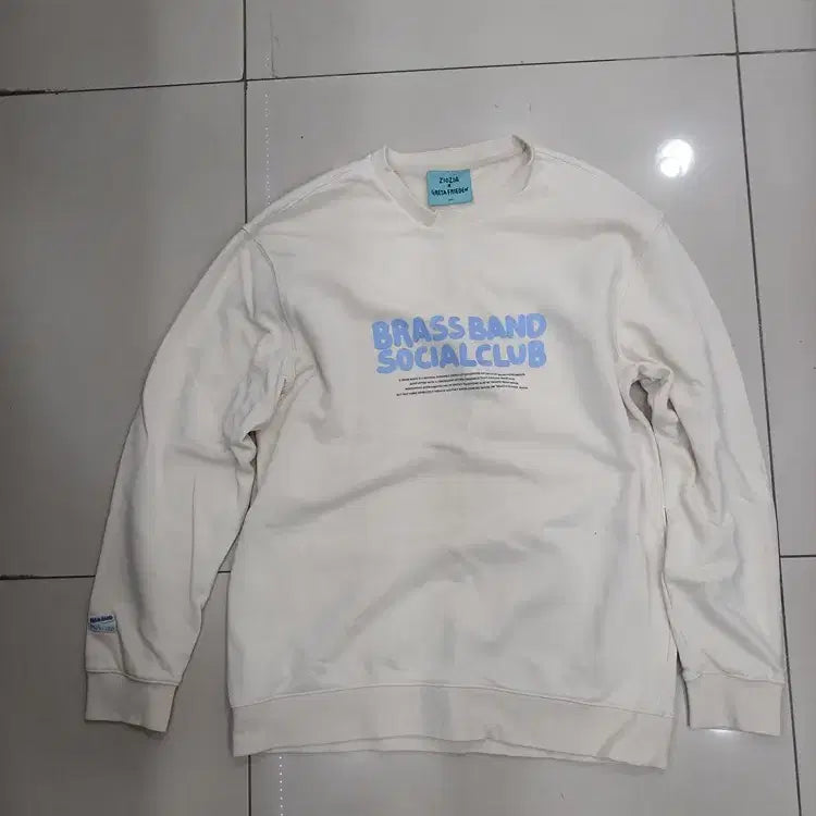 [BUNJANG] ZIOZIA Greta Frieden Beige T-shirt / 지오지아 greta frieden 105 베이지티셔츠 중고 가슴57총73