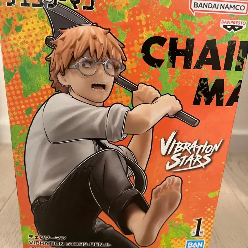 [BUNJANG] Bandai Vibration Stars Denji Glasses Ver. Figure / 반다이 vibration stars 덴지피규어
