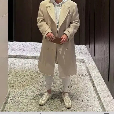[BUNJANG] Rafinato Etoile Cashmere Double Coat / 라피나토에뚜알 캐시미어 더블코트