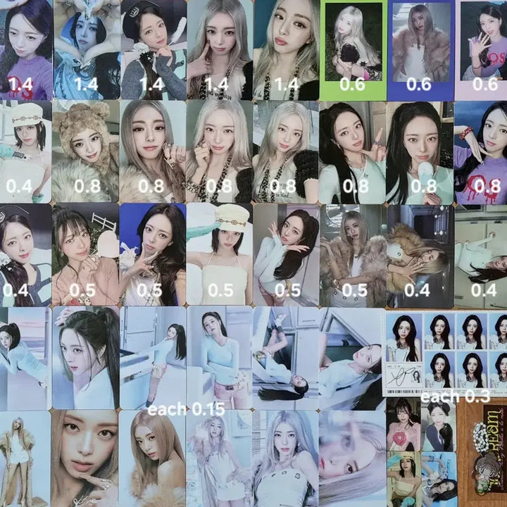 [BUNJANG] ITZY Yuna Ice Cream Album POB Photocard / ITZY 있지 유나 앨범 포카 앨포 아이스크림 애플뮤직 블드미 뮤플 특전