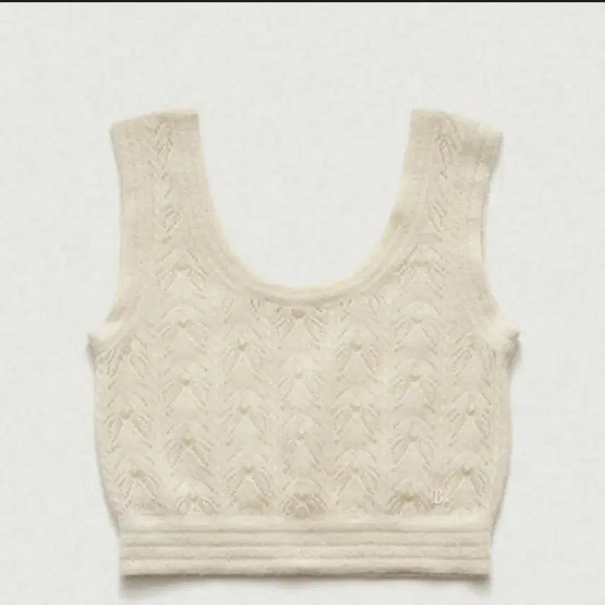 [BUNJANG] The Barnet Coverts Knit Sleeveless Top / 더바넷 Coverts Knit Sleeveless Top