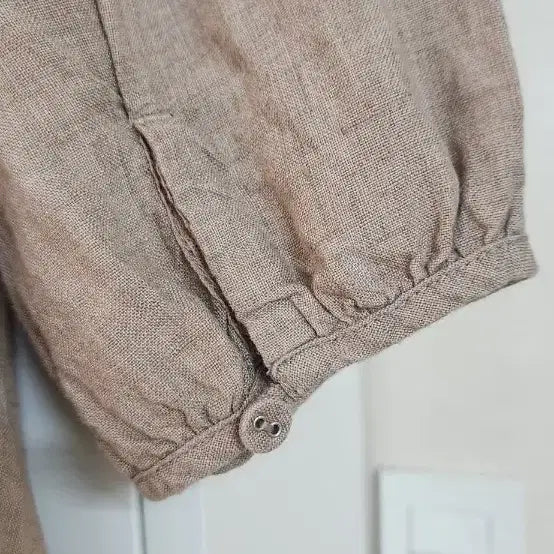 [SOLD OUT] 이새 린넨 원피스 7부 소매 루즈핏 93-97-162(08)
