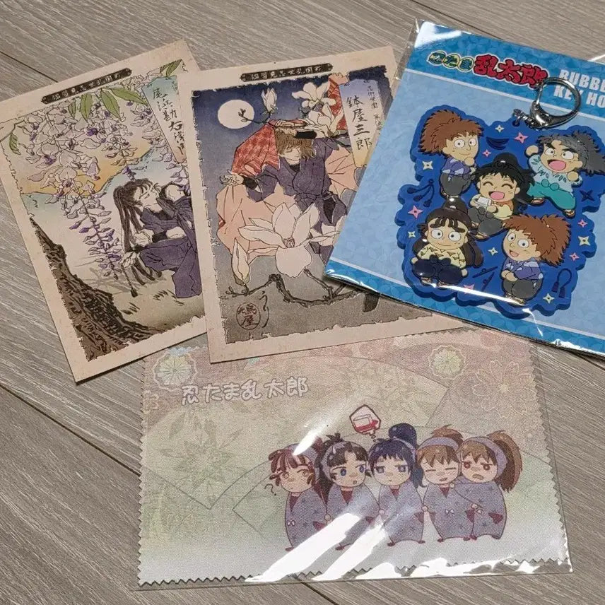 [BUNJANG] Nintama Rantaro Ninfes 5-nin Goods + 5-nin Key Holder / 닌타마 닌페스 5닌 굿즈 일부 + 5닌 키홀더
