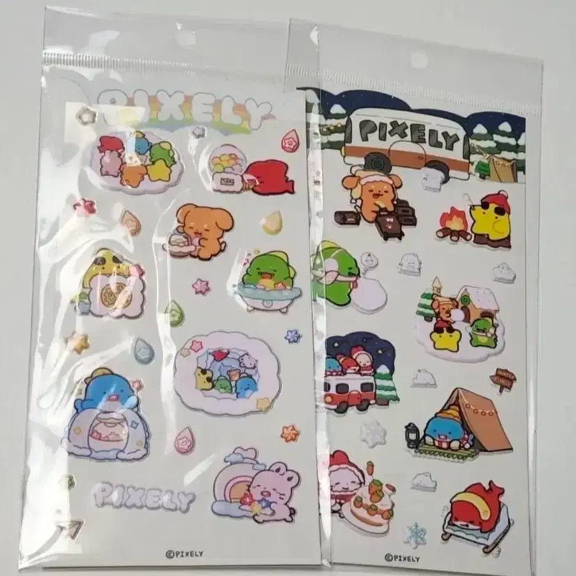 [BUNJANG] The Prism Sticker Sleepground DDtip Pixelly Bundle Set / [일괄]더프리즘 스티커 잠뜰 뜰팁 픽셀리