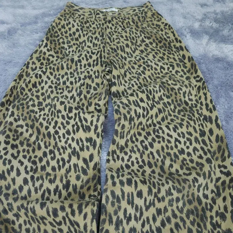 [BUNJANG] B Vintage Leopard Print Pants / S 빈티지 바지 호피 | B
