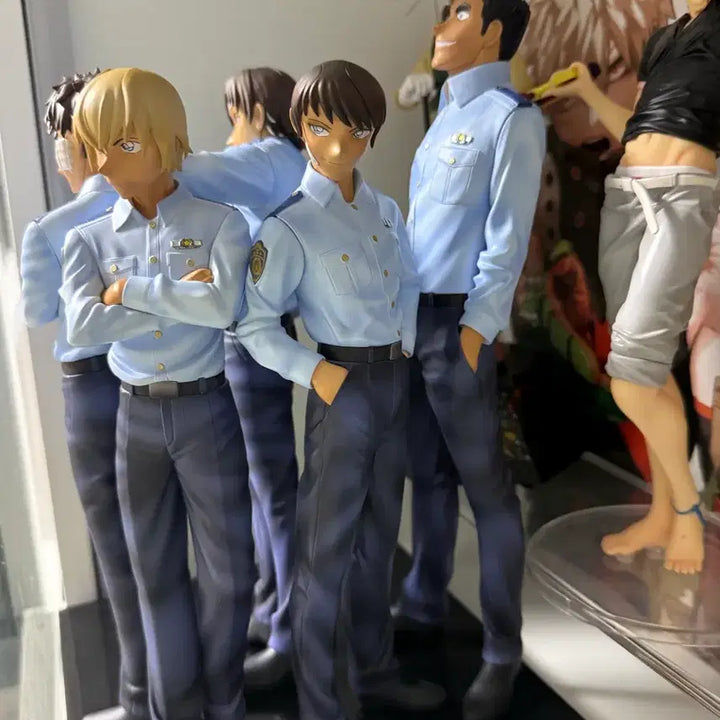 [BUNJANG] Detective Conan Police Academy Figure Set / 명탐정 코난 경찰동기조 경찰학교조 피규어 마츠다 후루야 아무로 안기준