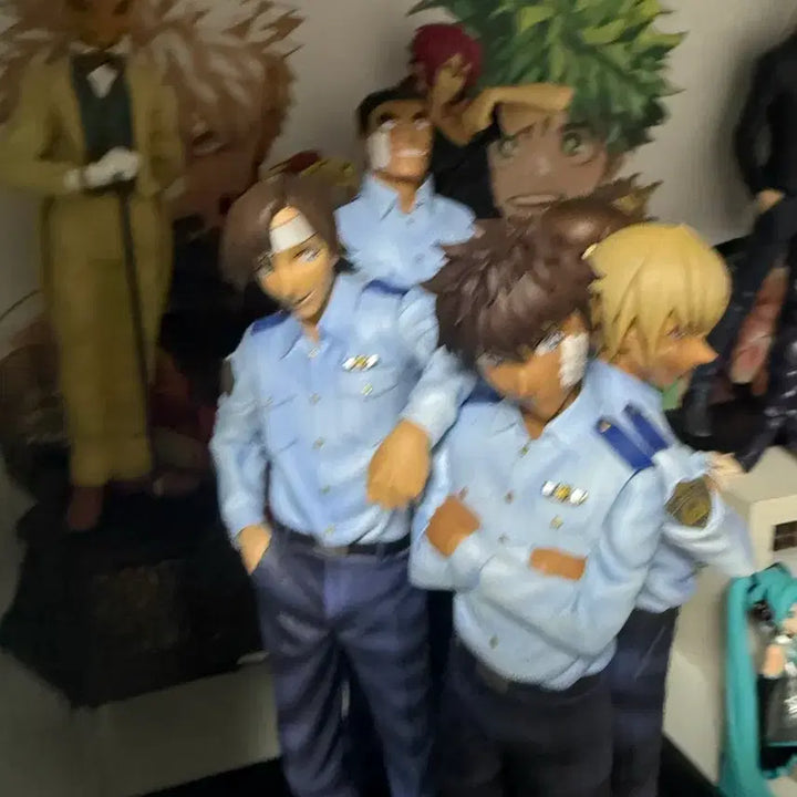 [BUNJANG] Detective Conan Police Academy Figure Set / 명탐정 코난 경찰동기조 경찰학교조 피규어 마츠다 후루야 아무로 안기준