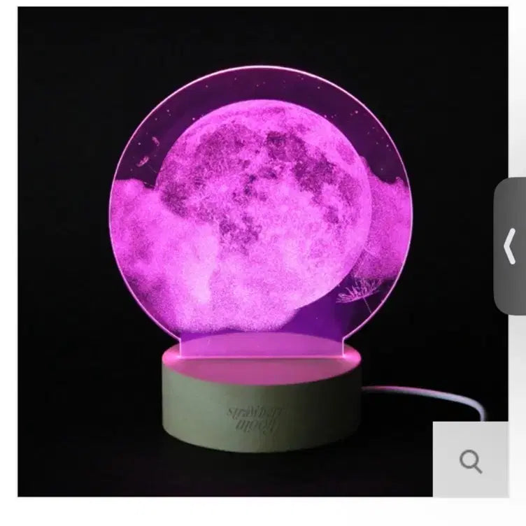 [BUNJANG] IU Strawberry Moon Mood Lamp / 아이유 스트로베리문 무드등