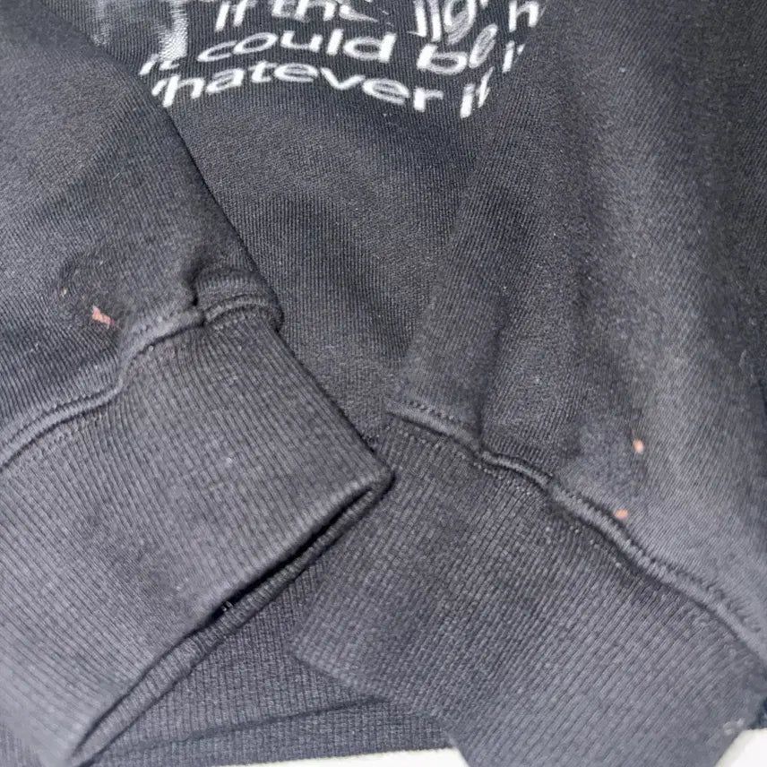 [BUNJANG] NACHE Bear Sweatshirt - Black / 나체 NACHE 베어맨투맨 black