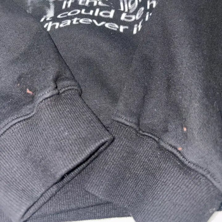 [BUNJANG] NACHE Bear Sweatshirt - Black / 나체 NACHE 베어맨투맨 black