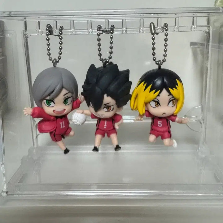 [BUNJANG] Haikyu Kenma Kuroo Lev Gacha Keyring Bundle Set / 하이큐 켄마 쿠로오 리에프 가챠 키링 (일괄