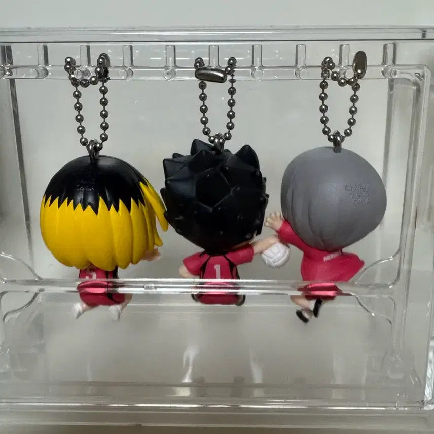 [BUNJANG] Haikyu Kenma Kuroo Lev Gacha Keyring Bundle Set / 하이큐 켄마 쿠로오 리에프 가챠 키링 (일괄