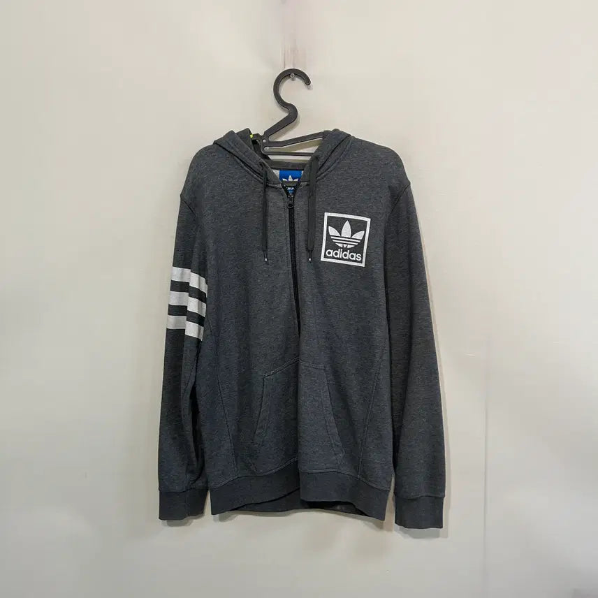 [BUNJANG] Adidas Unisex Hooded Zip-Up 95 / 아디다스 후드 집업 95 남녀공용