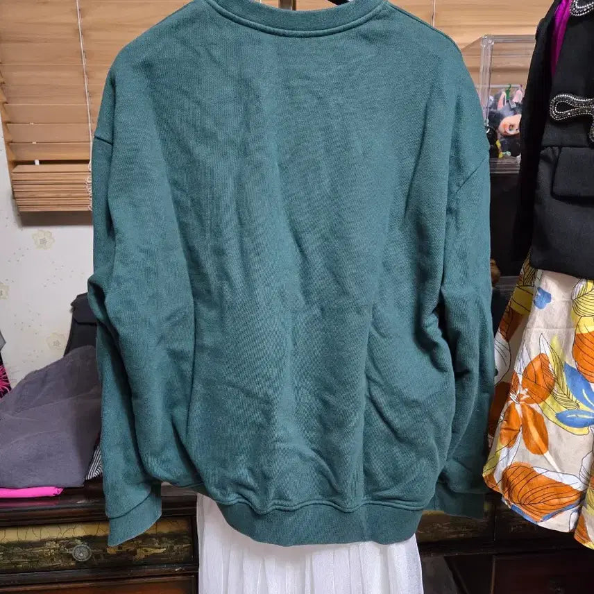 [BUNJANG] 1989 Printed Green Sweatshirt / 1989 프린팅 맨투맨 그린