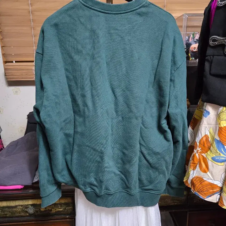 [BUNJANG] 1989 Printed Green Sweatshirt / 1989 프린팅 맨투맨 그린