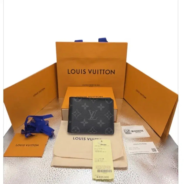 [BUNJANG] LOUIS VUITTON Monogram Eclipse Multiple Wallet / LOUIS VUITTON[정품+A 급]모노그램 이클립스 반지갑