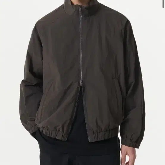 [BUNJANG] Musinsa Oversized High Neck Windbreaker (Gunmetal) / 무신사 바람막이 팝니다 (m사이즈, 건메탈)