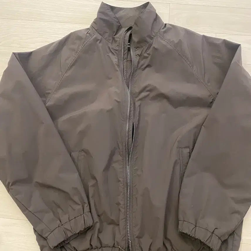 [BUNJANG] Musinsa Oversized High Neck Windbreaker (Gunmetal) / 무신사 바람막이 팝니다 (m사이즈, 건메탈)