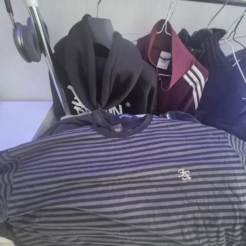 [BUNJANG] Asketon Striped Long Sleeve T-shirt / 에즈카톤 긴팔