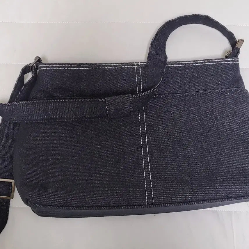 [BUNJANG] Fado Denim Crossbody Bag / 화도(fado) 데님 크로스백