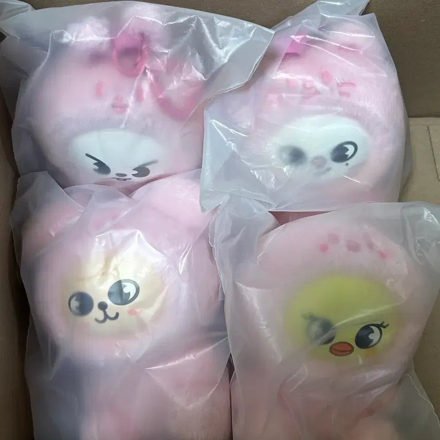 [BUNJANG] Stray Kids SKZOO Plush Toy Bundle / 스키즈 팬미팅 스키주 플러시 토이 리빗 지니렛 뽁아리 퍼핌