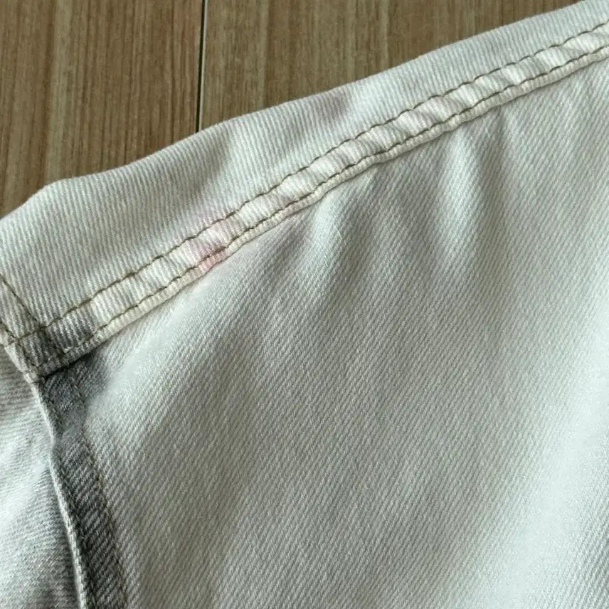 [BUNJANG] 8 Seconds Ivory Denim Jacket / 에잇세컨즈 데님 자켓