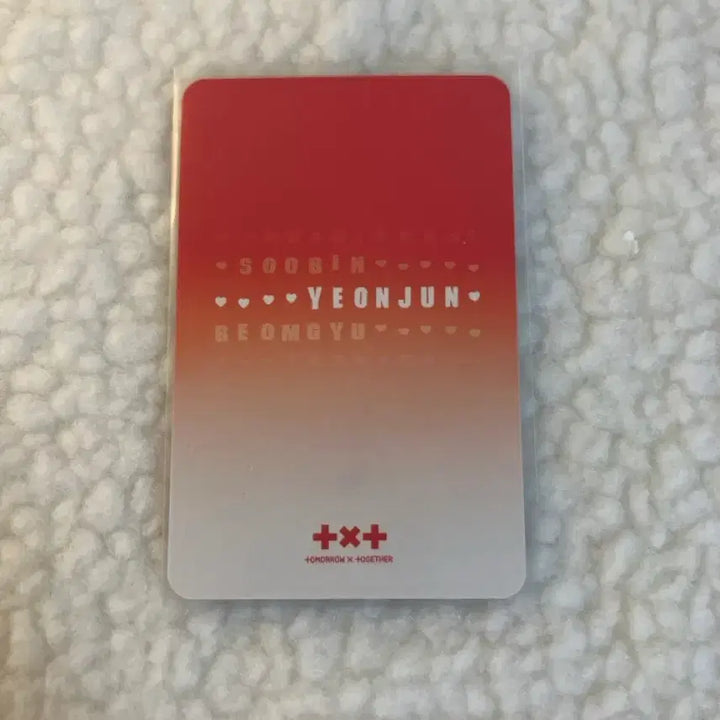 [SOLD OUT] 투바투 연준 러브랭귀지 포토카드