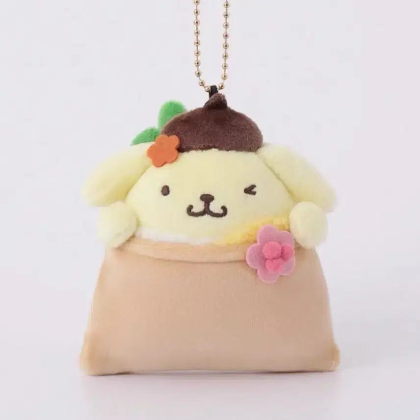 [BUNJANG] Sanrio Pompompurin Yubu Chobap Mascot / 유부초밥 폼폼푸린 마스코트