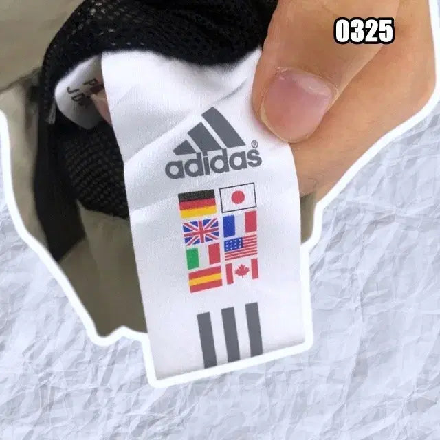 [BUNJANG] Adidas Logo Zip-Up Windbreaker Jacket / M 아디다스 로고 집업 바람막이 자켓