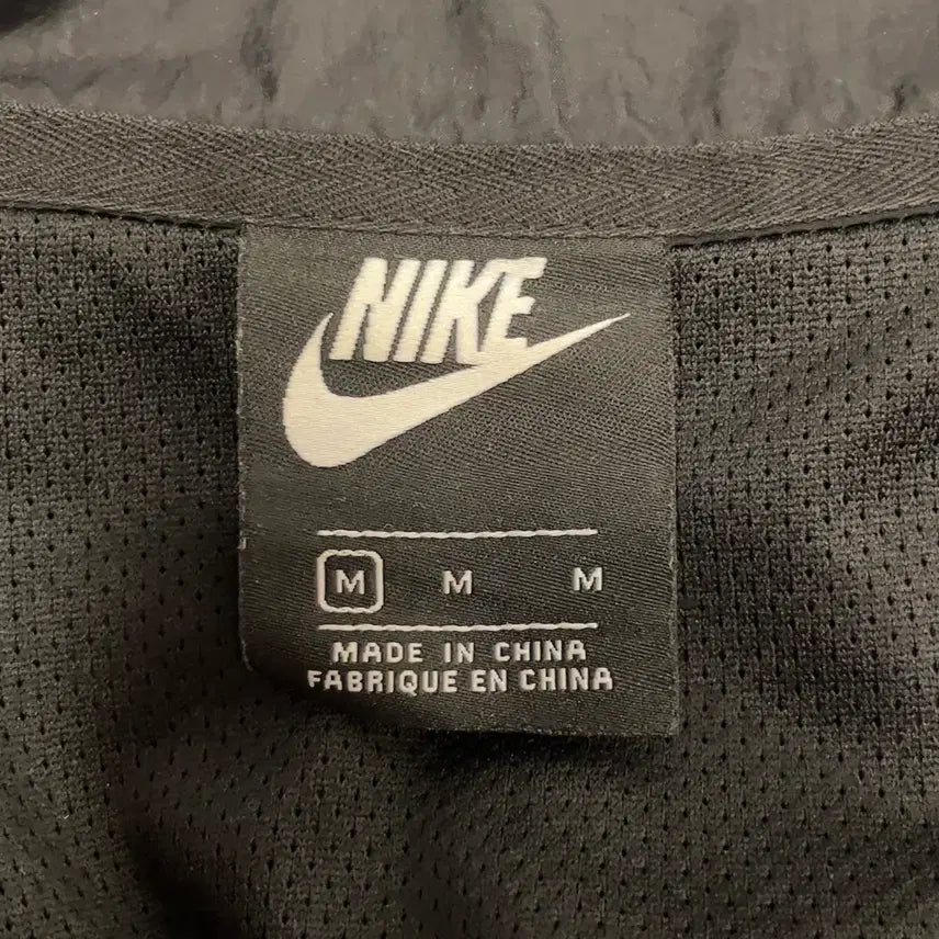 [BUNJANG] Nike Big Swoosh Nylon Black Jacket (Men&