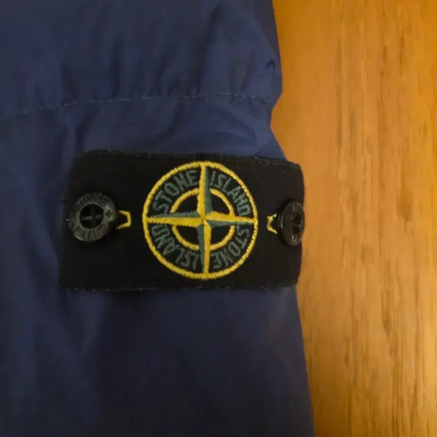 [BUNJANG] Stone Island Crinkle Reps Padded Jacket Navy Junior 12Y / 스톤아일랜드 21FW 크링클랩스 패딩 네이비 주니어 12y