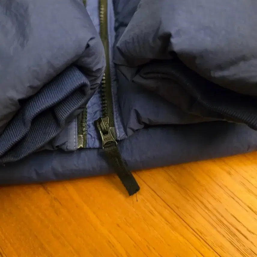 [BUNJANG] Stone Island Crinkle Reps Padded Jacket Navy Junior 12Y / 스톤아일랜드 21FW 크링클랩스 패딩 네이비 주니어 12y