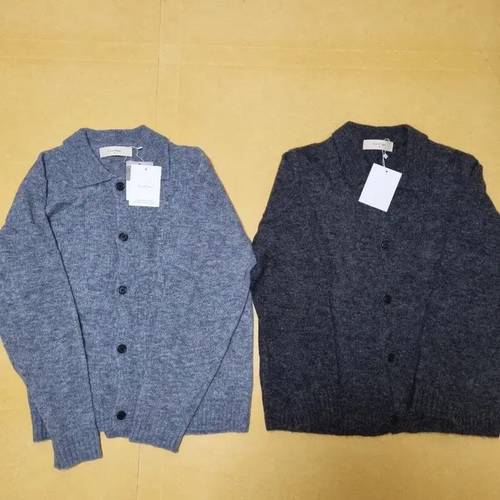 [SOLD OUT] 퍼스트플로어 (파프터) 브러쉬드 알파카 칼라 가디건 48 새상품