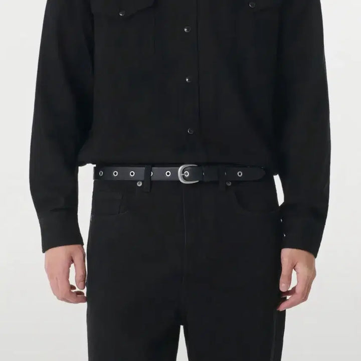 [BUNJANG] Musinsa Standard Leather Belt 28-inch / 무신사 스탠다드 벨트 28사이즈
