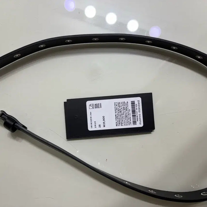 [BUNJANG] Musinsa Standard Leather Belt 28-inch / 무신사 스탠다드 벨트 28사이즈