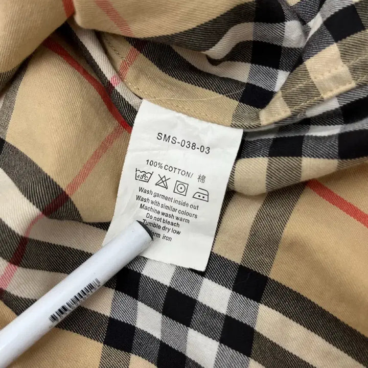 [BUNJANG] Burberry Nova Check Shirt M / 버버리 노바체크 셔츠 M