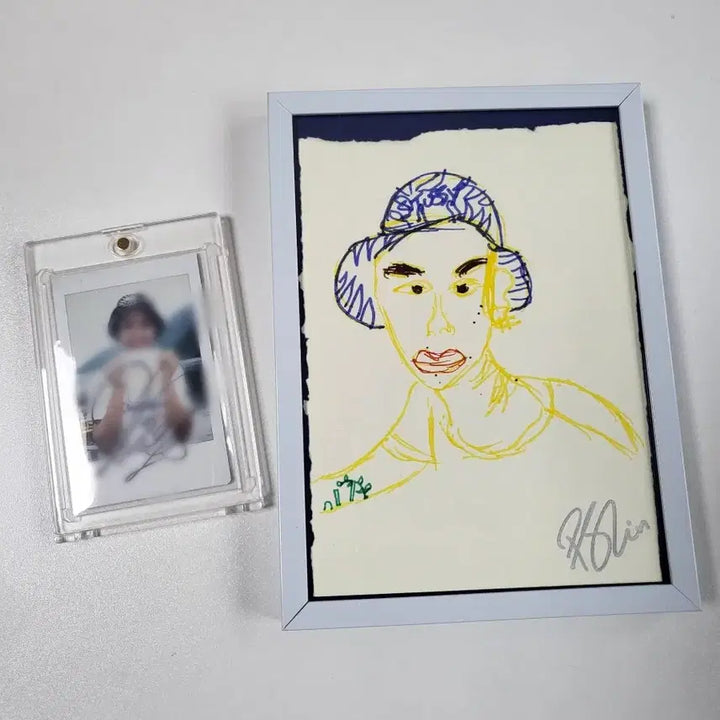 [BUNJANG] Jung Ilhoon Signed Polaroid Picture Frame / 정일훈 친필싸인 폴라로이드 그림 액자