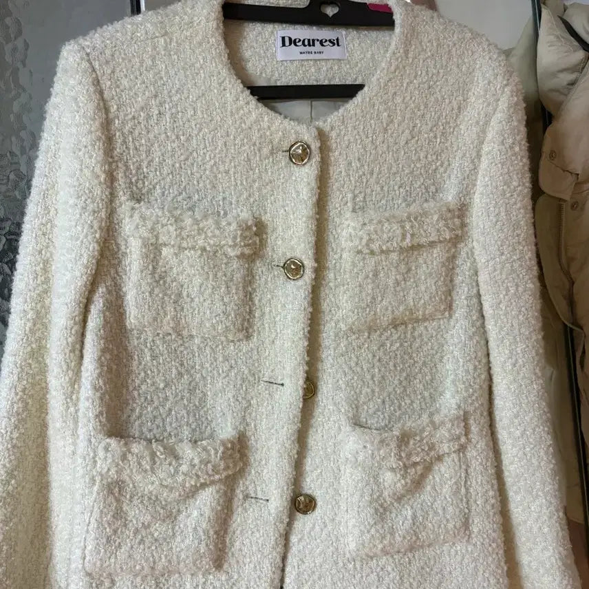 [SOLD OUT] 메이비베이비 디어리스트 트위드 자켓