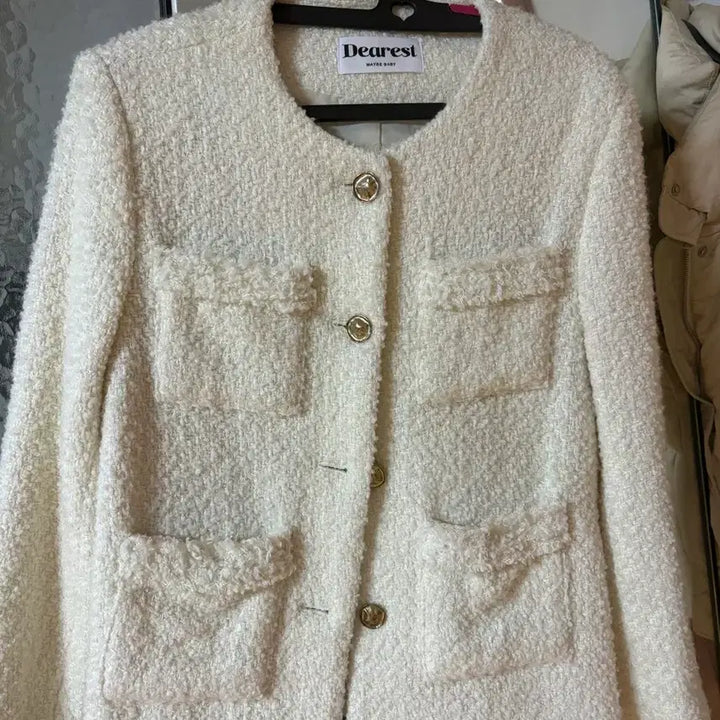 [SOLD OUT] 메이비베이비 디어리스트 트위드 자켓