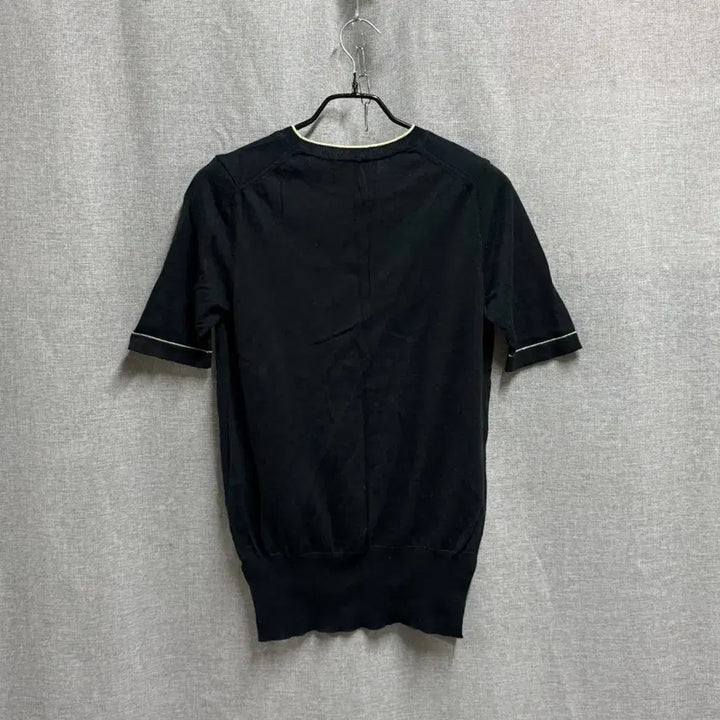 [BUNJANG] So Wool Cashmere Blend Short Sleeve Round Knit Top / [S] 쏘울 so wool 캐시미어 블렌드 반팔 라운드 니트