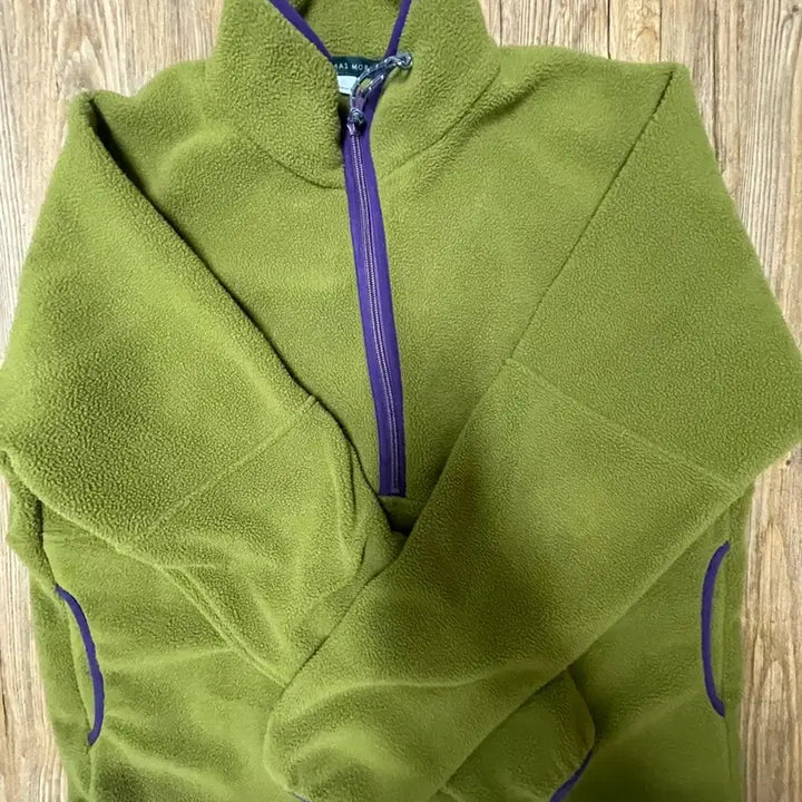 [BUNJANG] Thomas More Half-Zip Up Olive Green M / 토마스모어 하프집업 올리브그린 M