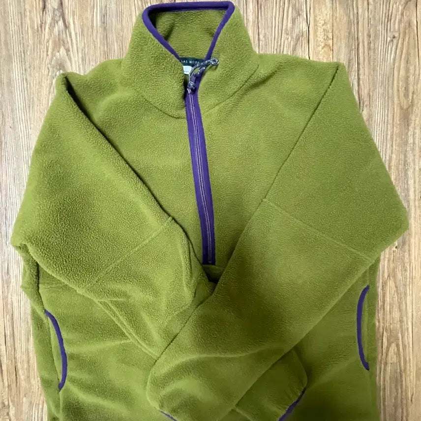 [BUNJANG] Thomas More Half-Zip Up Olive Green M / 토마스모어 하프집업 올리브그린 M